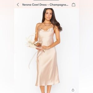 Show Me Your MuMu Verona Cowl Dress